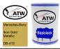 Preview: Mercedes-Benz, Ikon Gold Metallic, DB-419: 500ml Lackdose, von ATW Autoteile West.